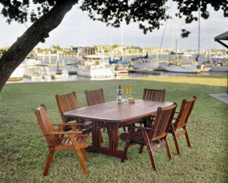 Outdoor Patio, Deck and Garden Furniture - Regent Bay Table