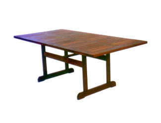 Outdoor Patio, Deck and Garden Furniture - Homestead Table