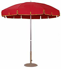 Outdoor Patio, Deck and Garden Furniture - Aluminum Pop Up Umbrella