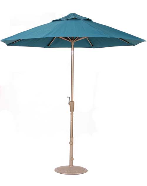 7.5' Aluminum Market Bronze Umbrella