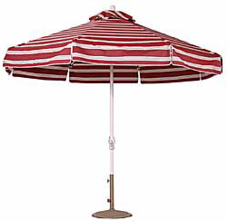Outdoor Patio, Deck and Garden Furniture - Aluminum Market Auto-Tilt Umbrella